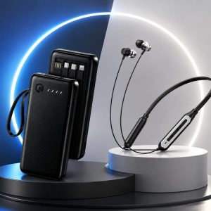 Power bank+neckband combo